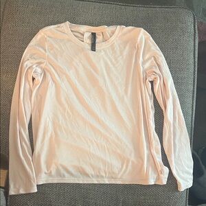Mondetta Light Pink Long-Sleeve Crewneck Top